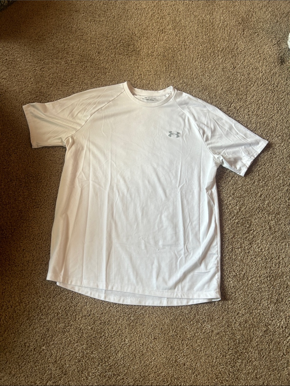 Under Armour Men’s White Short Sleeve Performance Tee